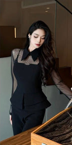 Sheer Detail Shirt