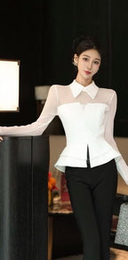 Sheer Detail Shirt
