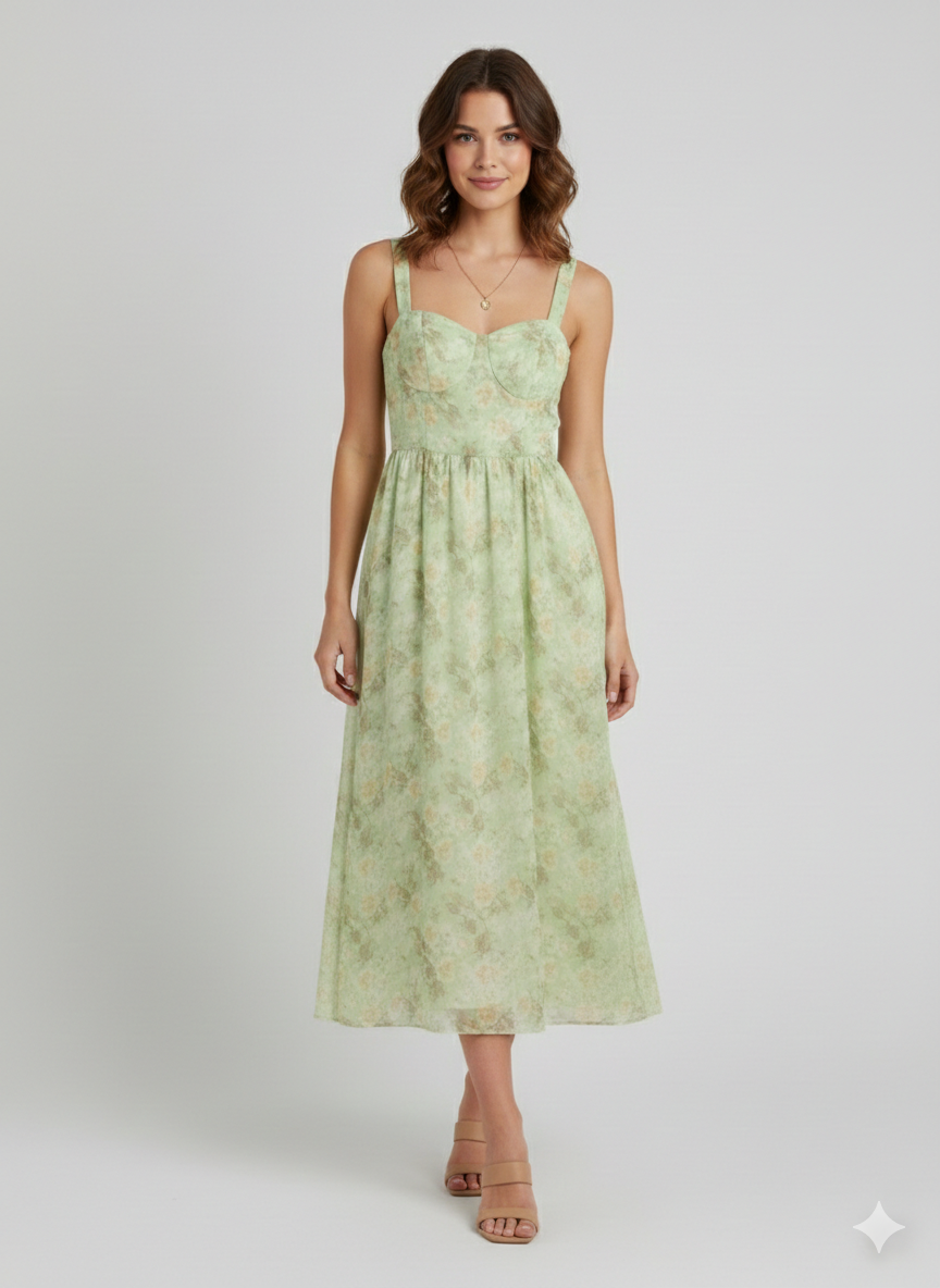 Garden Party Floral Dress