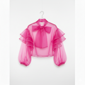 Bright Sheer Bow Top