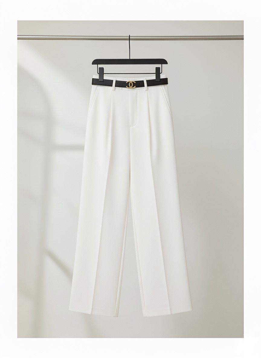 Sage Wide-Leg Trousers