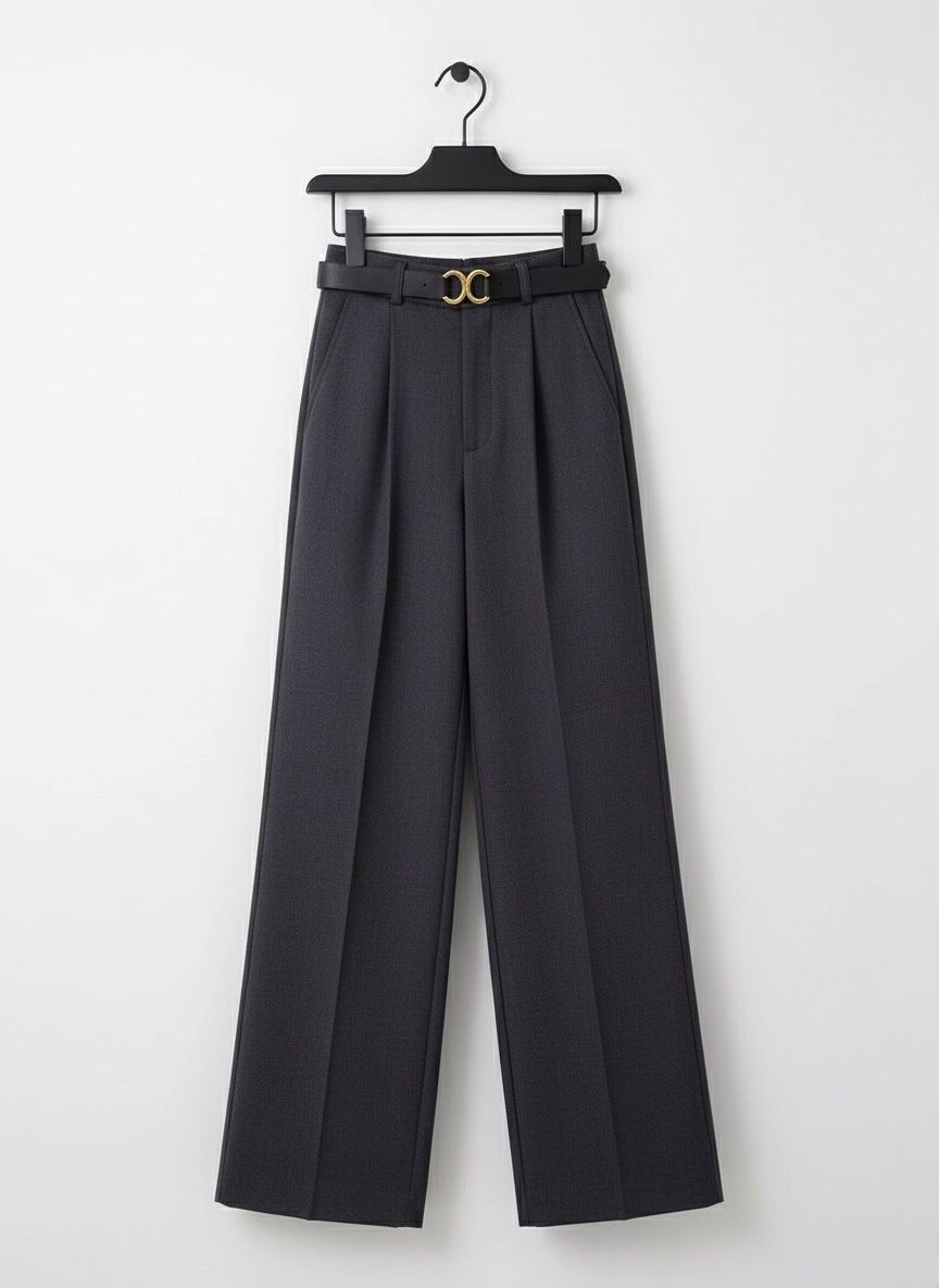 Sage Wide-Leg Trousers