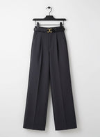 Sage Wide-Leg Trousers